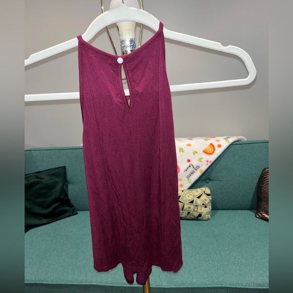 Red Lace Tank Top - Picture 3 of 4